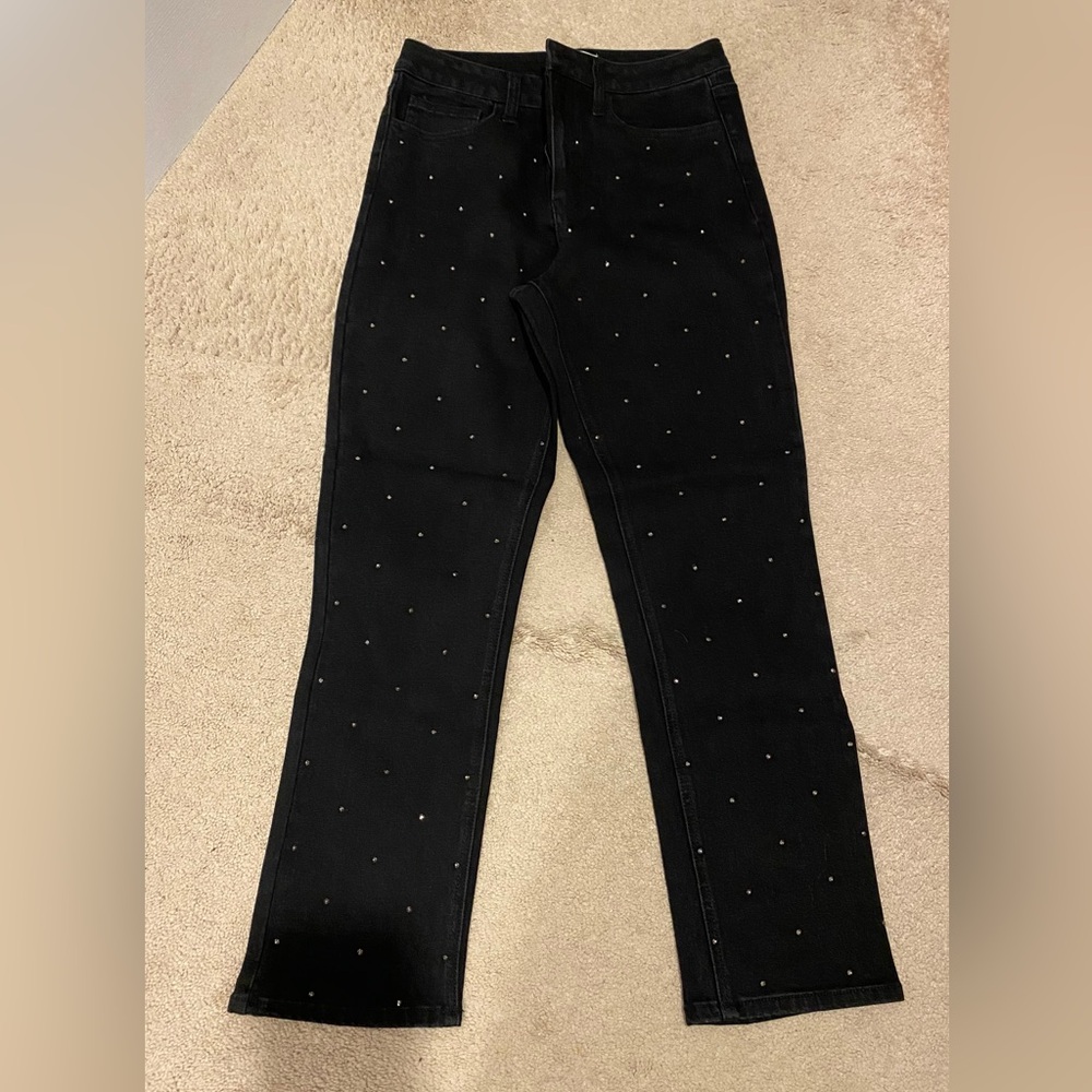 Women’s Rhinestone Intempo Kohl’s Denim Black Jeans